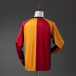 Roma 2001/2002 Champion Edition Long Sleeve Retro Jersey