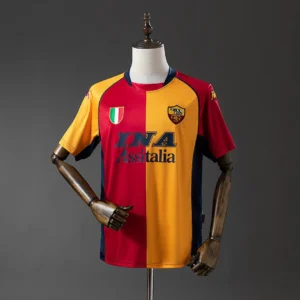 Roma 2001/2002 Champion Edition Retro Jersey