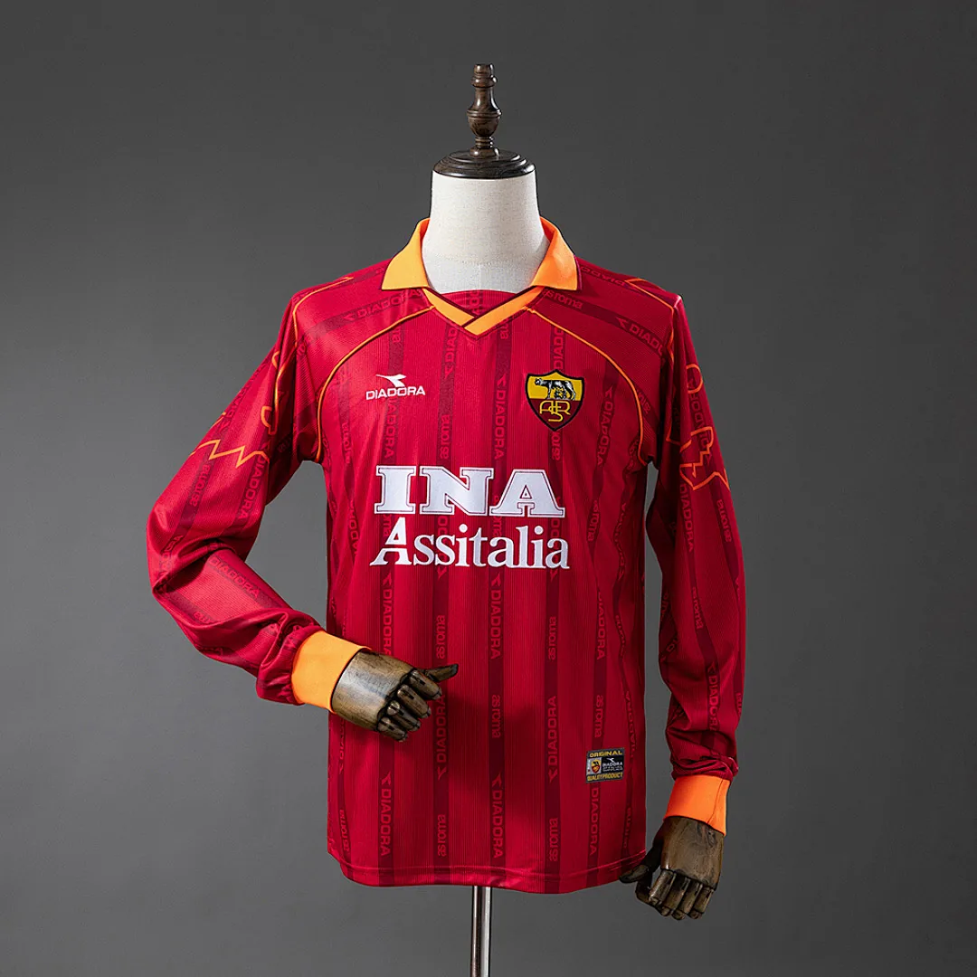 Roma 1999/2000 Long Sleeve Retro Jersey