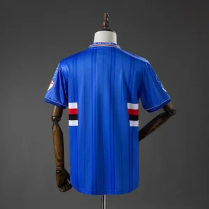 Sampdoria 2000/2001 Home Retro Jersey