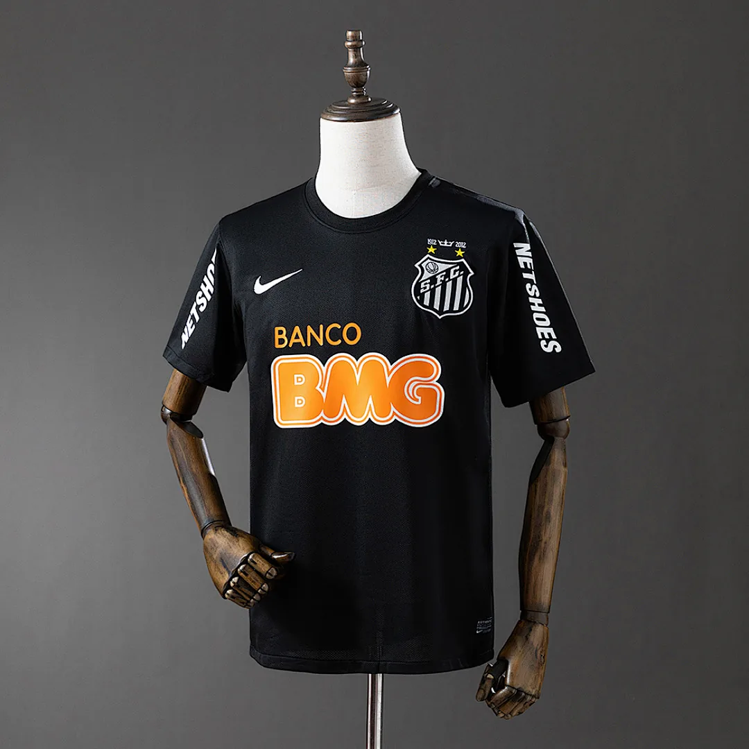 Santos 2012/2013 Black Retro Jersey