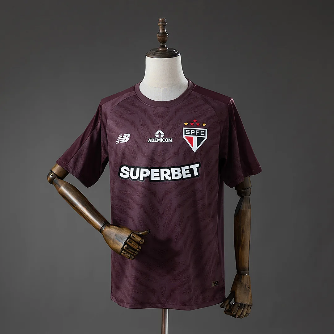 Sao Paulo 2026/2027 Goalkeeper Jersey - Deep Burgundy