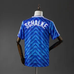 Schalke 04 1988/1989 Home Retro Jersey