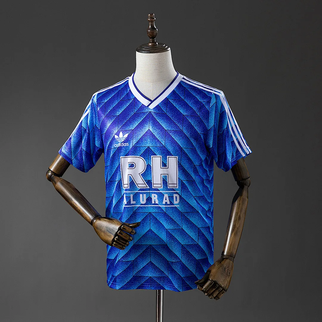Schalke 04 1988/1989 Home Retro Jersey