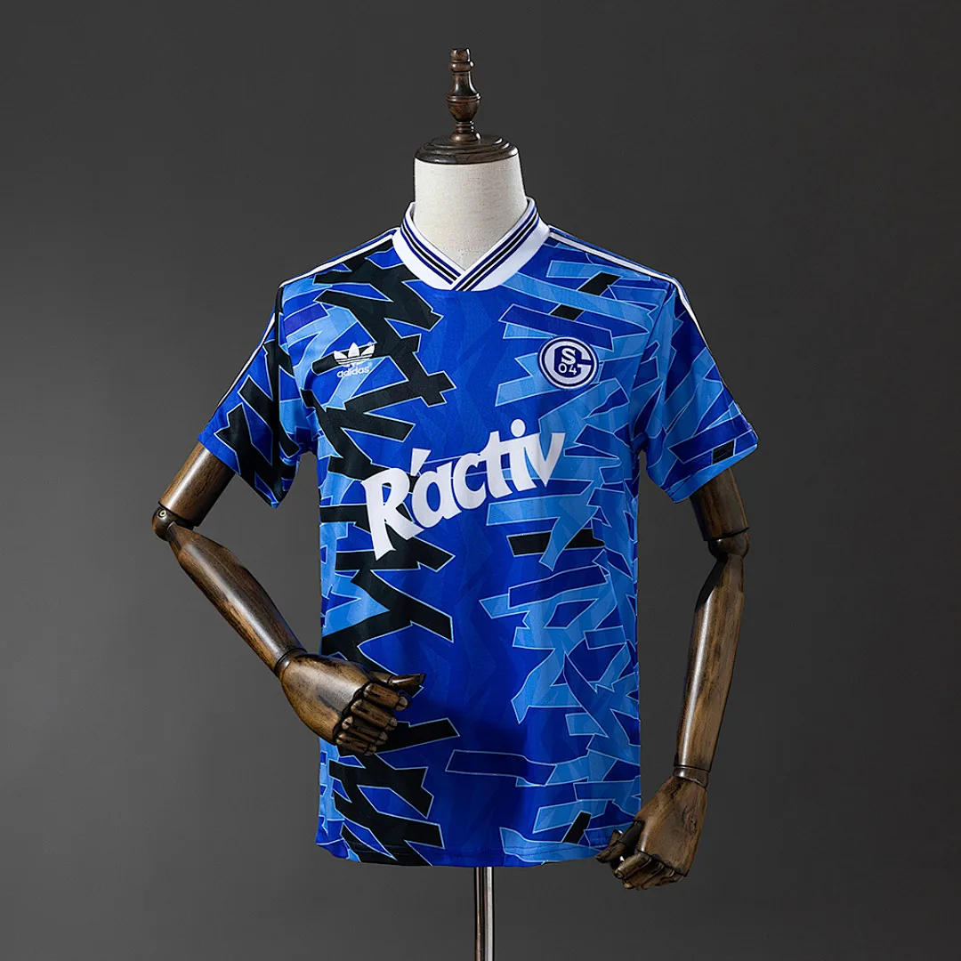 Schalke 04 1992/1993 Home Retro Jersey