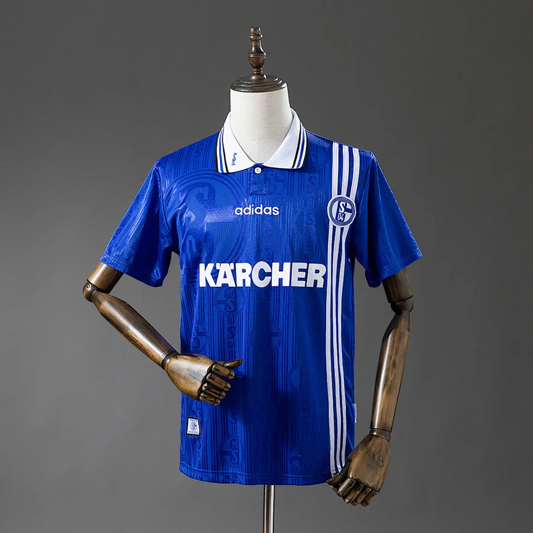 Schalke 04 1996/1997 Home Retro Jersey