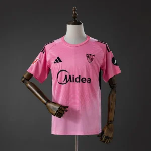 Sevilla 2025/2026 Goalkeeper Pink Jersey