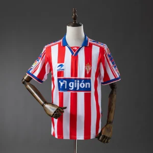 Sporting de Gijon 1999/2000 Home Retro Jersey