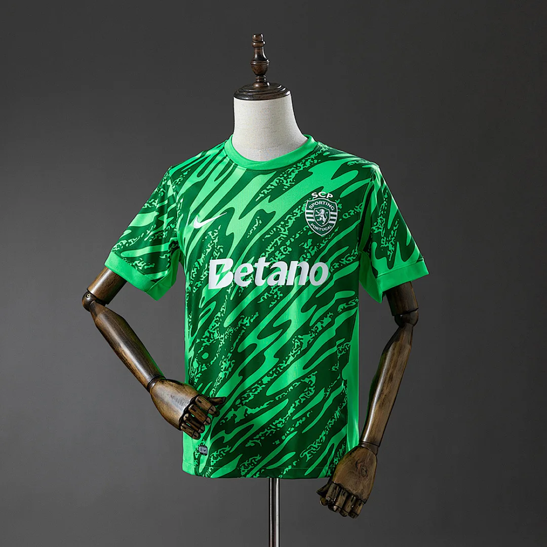 Sporting Lisbon 2025/2026 Green Goalkeeper Jersey