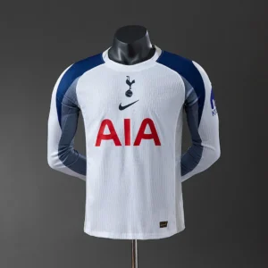 Tottenham Hotspur 2025/2026 Player Version Home Long Sleeve Jersey