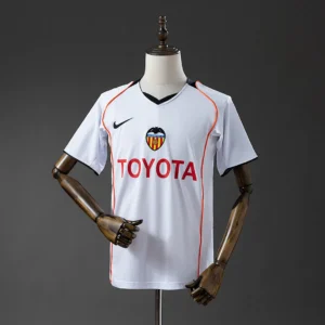 Valencia 2004/2005 Home Retro Jersey