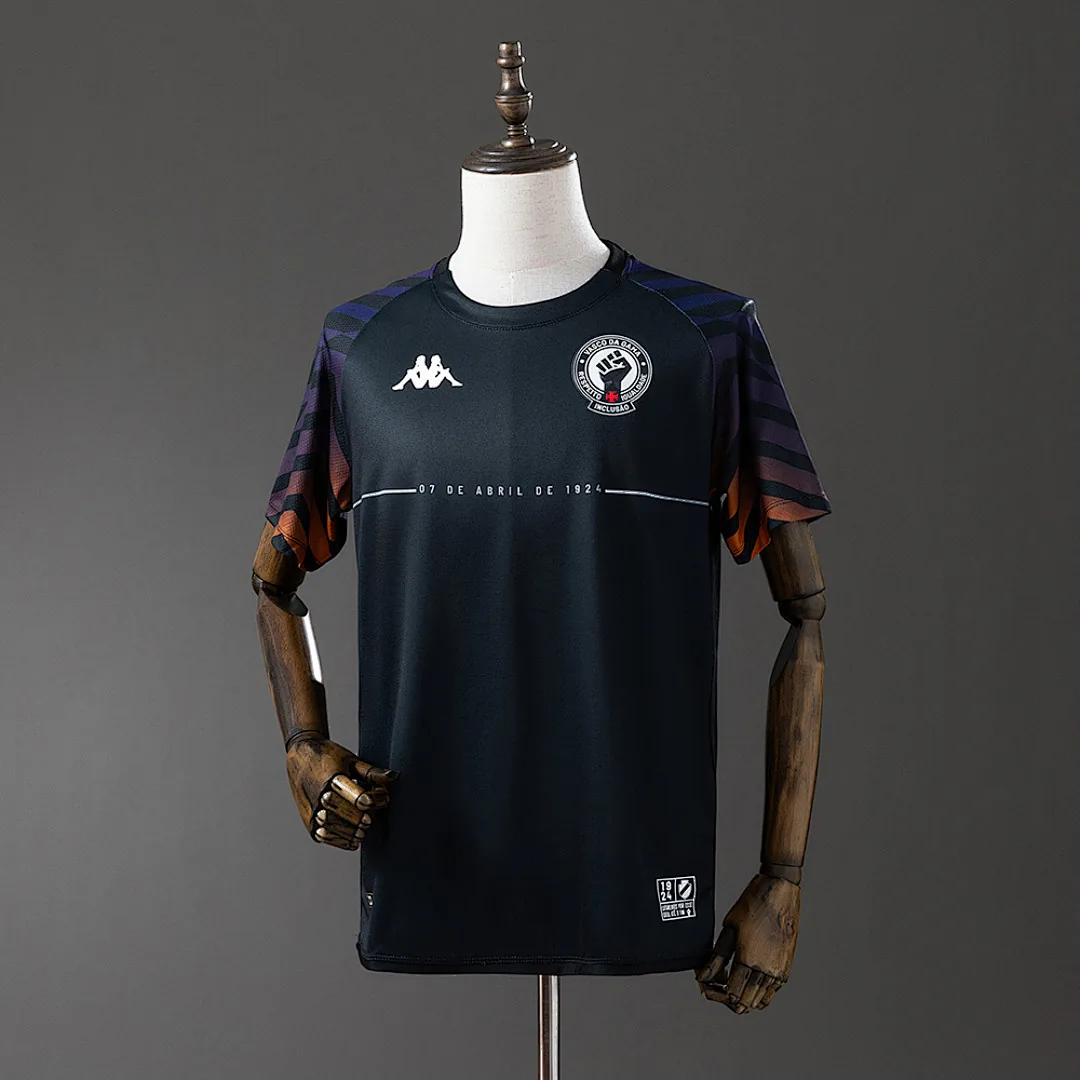 Vasco da Gama 2024/2025 Camisa Pre-Match 2 CR-Black Jersey