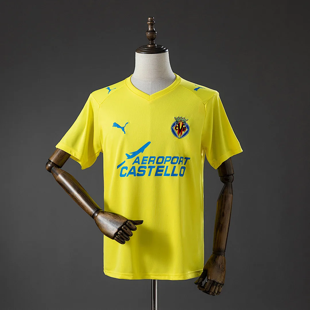 Villarreal 2008/2009 Home Retro Jersey