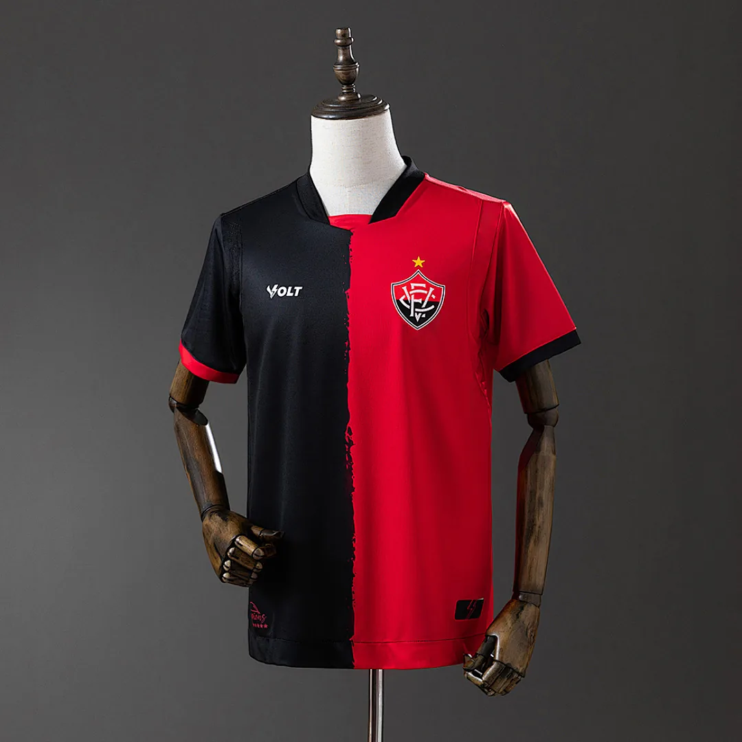 Vitória 2025/2026 Red-Black Jersey