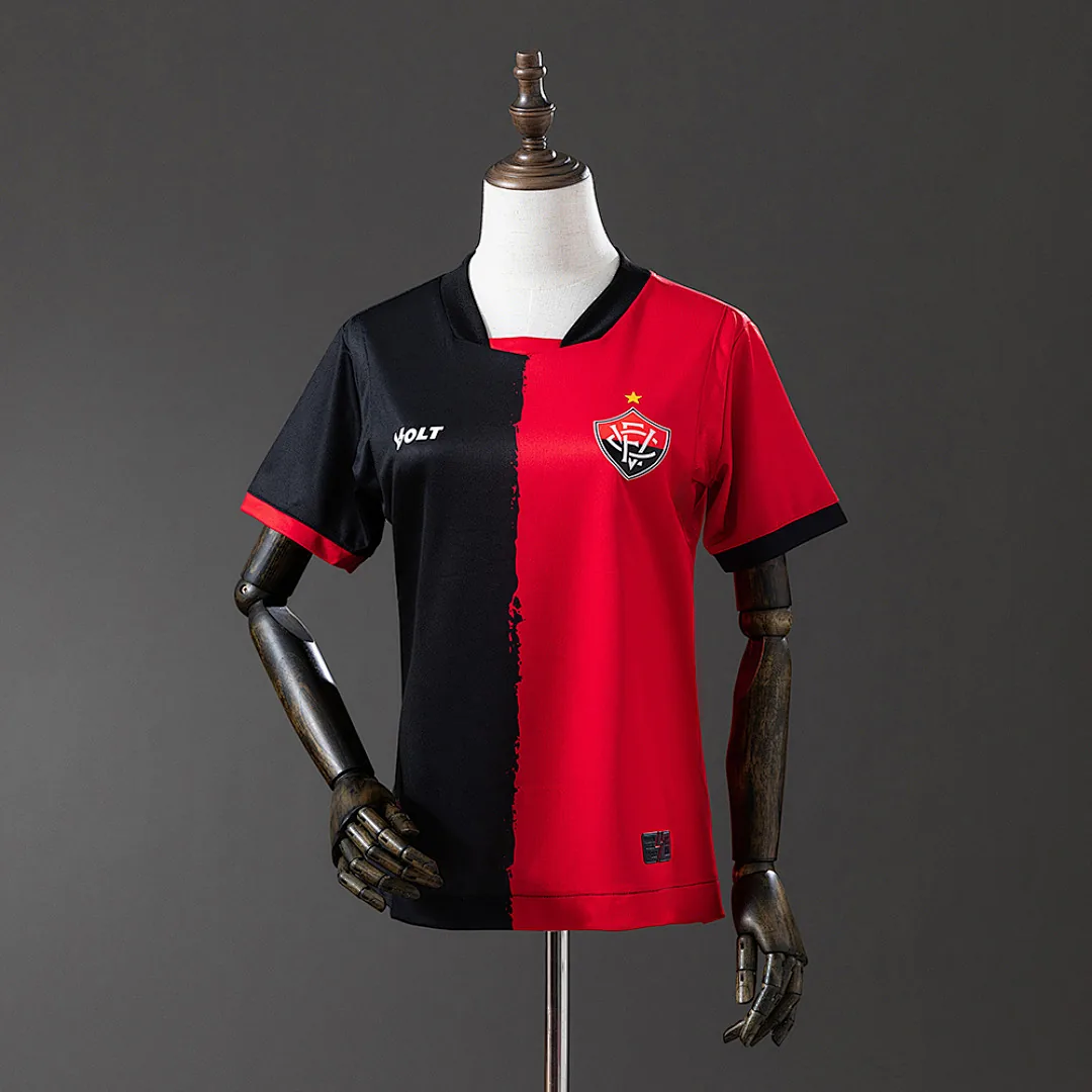Vitória 2025/2026 Red-Black Women's Jersey