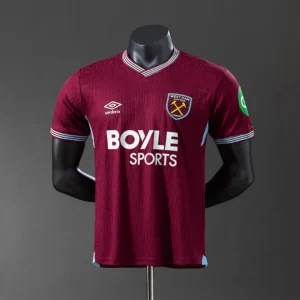 West Ham United 2025/2026 Player Version Home Jersey