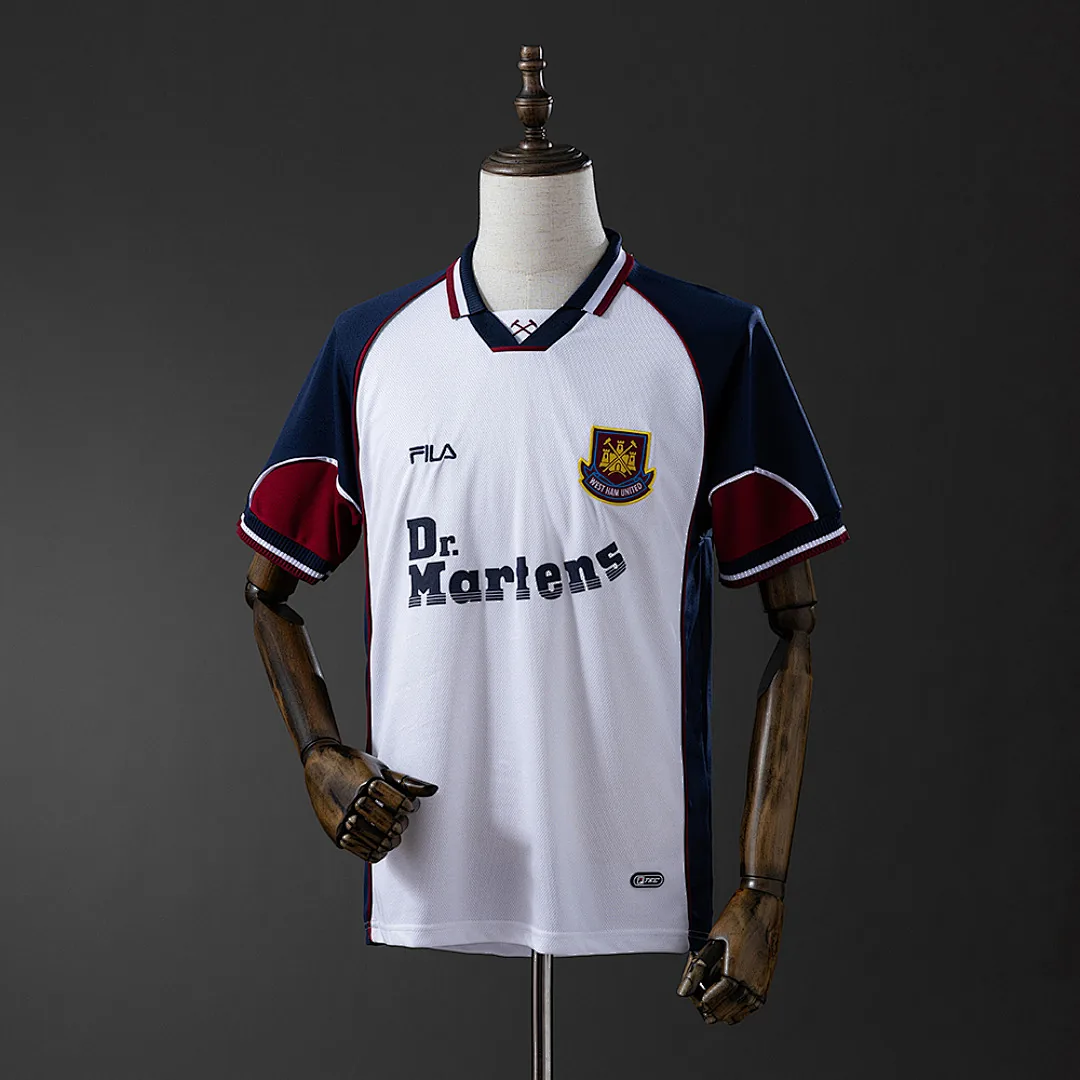 West Ham United 1999/2001 Away Retro Jersey