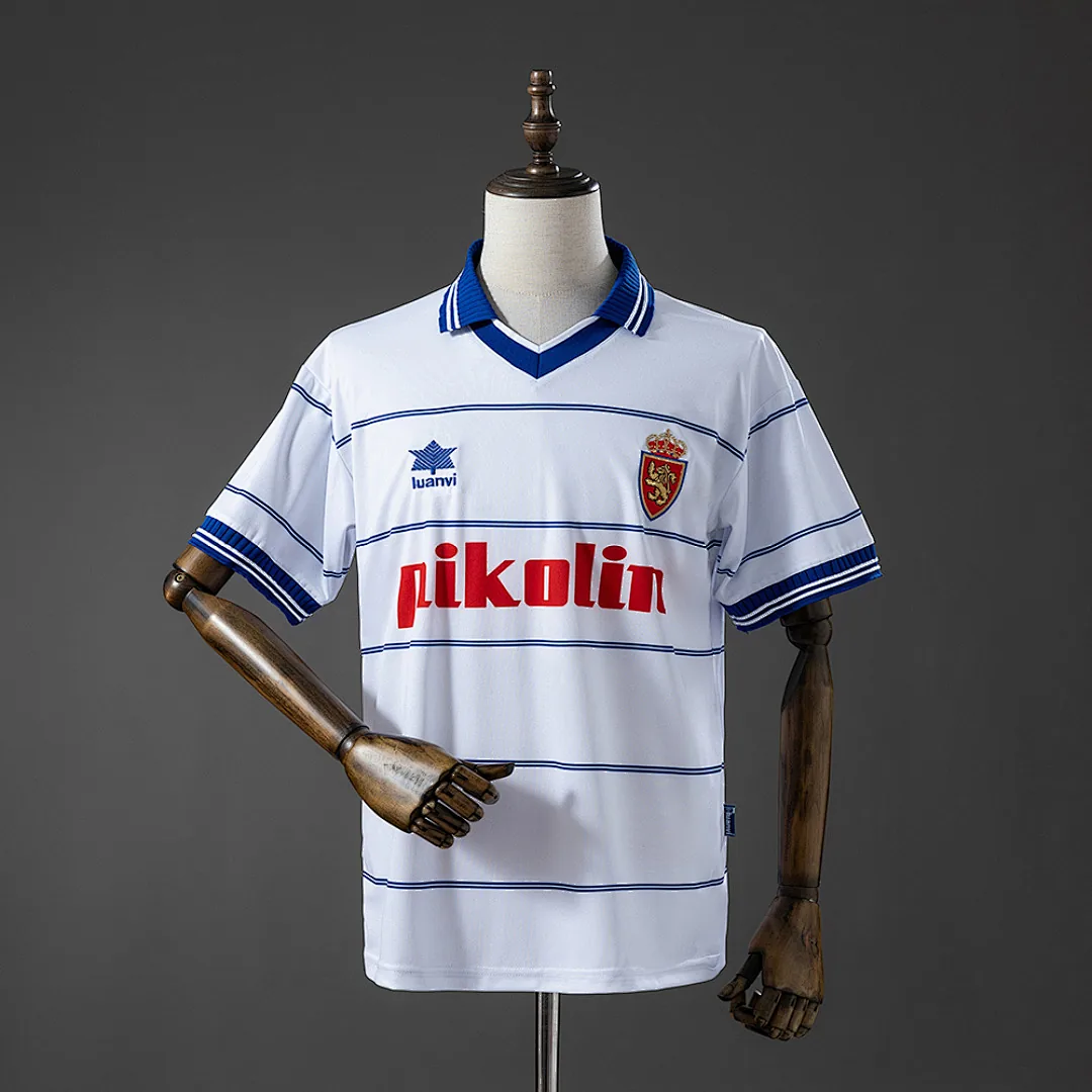 Zaragoza 1999/2000 Home Retro Jersey